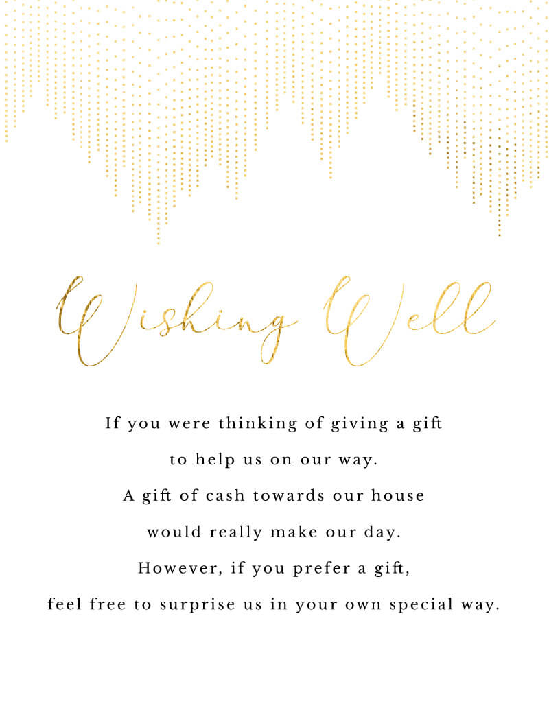 Gold Dust Wishing Well by Amber B.