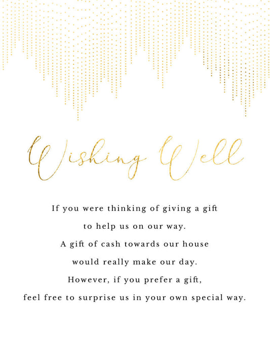 Gold Dust Wishing Well by Amber B.