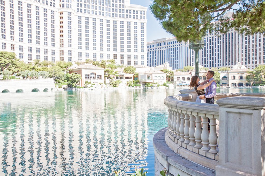 Grace and Phil in Las Vegas: Proposal / Engagement Photography