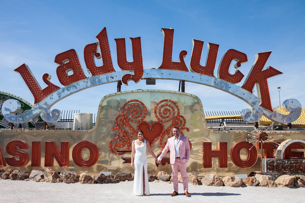 Grace and Phil in Las Vegas: Proposal / Engagement Photography