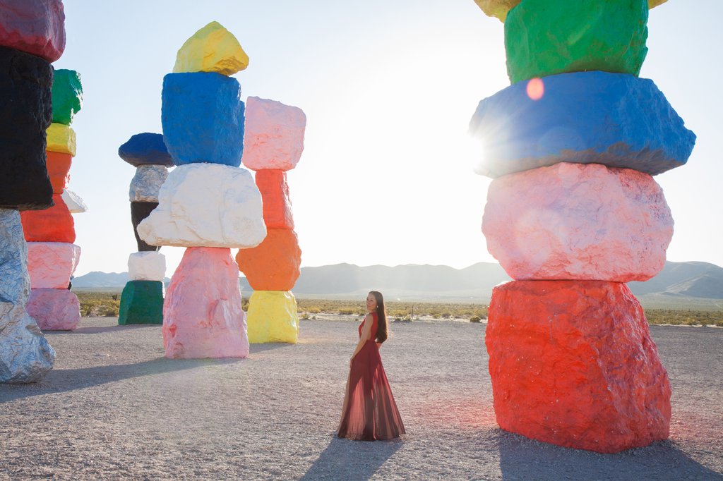 Grace and Phil in Las Vegas: Proposal / Engagement Photography