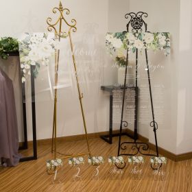 Clear Acrylic Wedding Table Sign - Welcome to Our Wedding