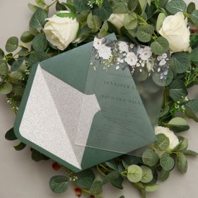 Clear Acrylic Wedding Table Sign - Welcome to Our Wedding