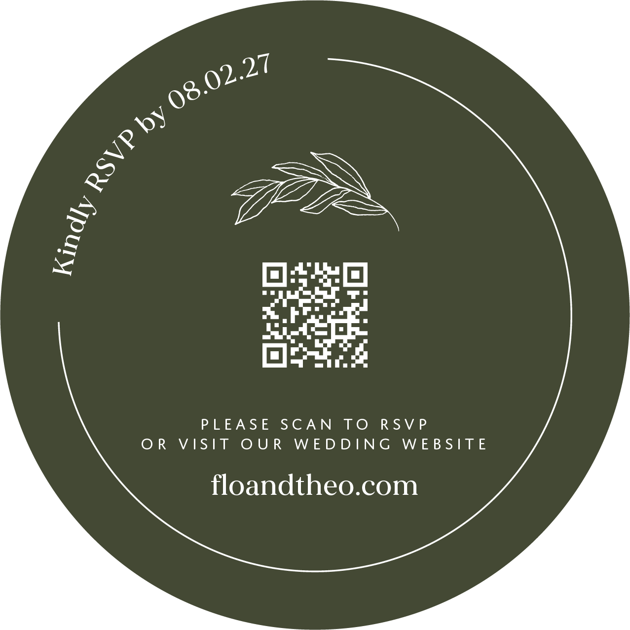 Grove RSVP Cards by Haley J.