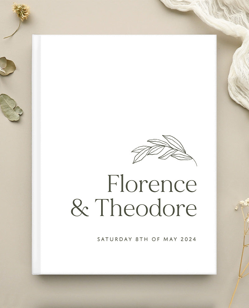 Grove Wedding Guest Book by Haley J.