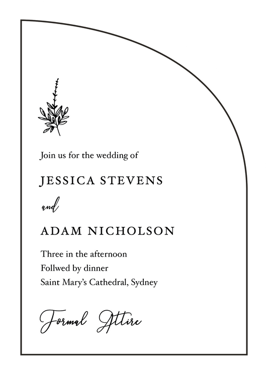 Pretty In Pink Wedding Invitations by Meha G.