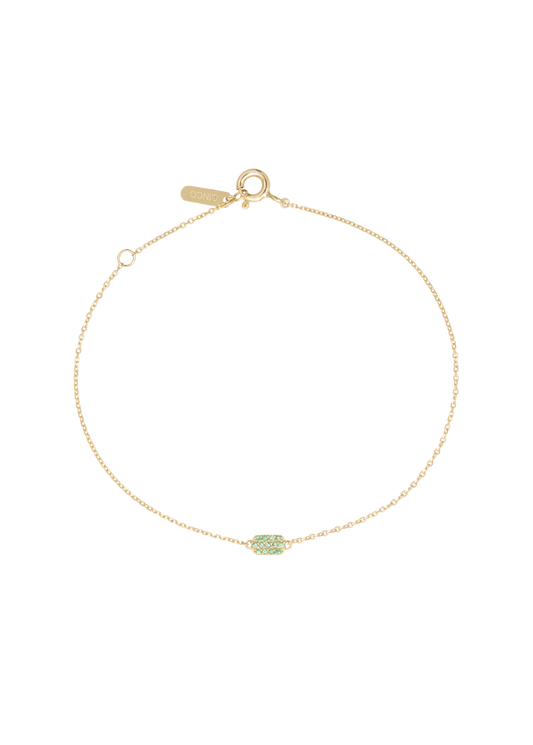 Hannah Bracelet 18K Emerald