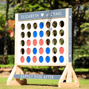 Happily Ever After Dusty Blue Wedding Fast Four