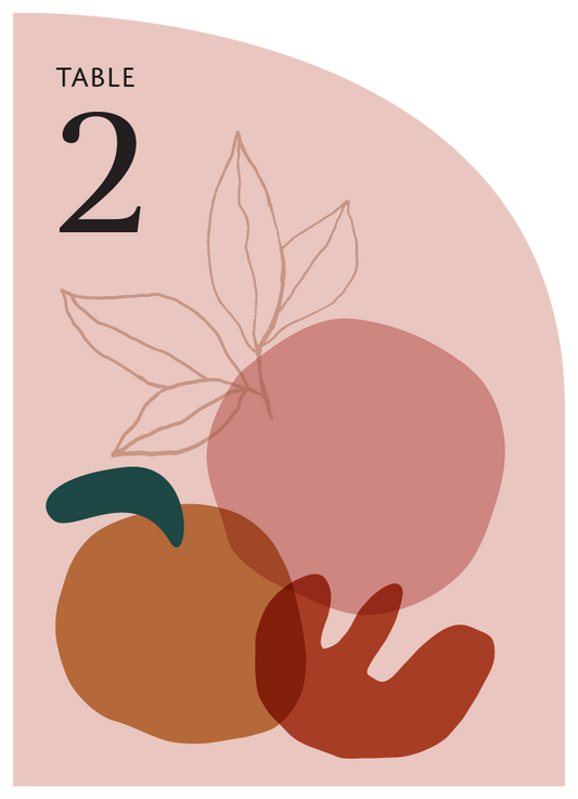HarvestTable Number by Haley J.