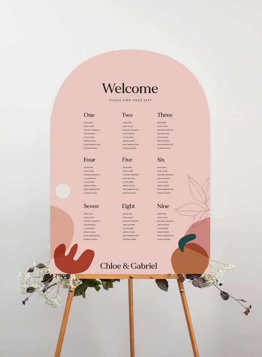 Harvest Seating Chart by Haley J.