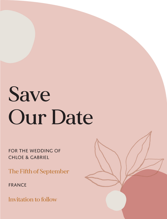 Harvest Save The Date Cards by Haley J.