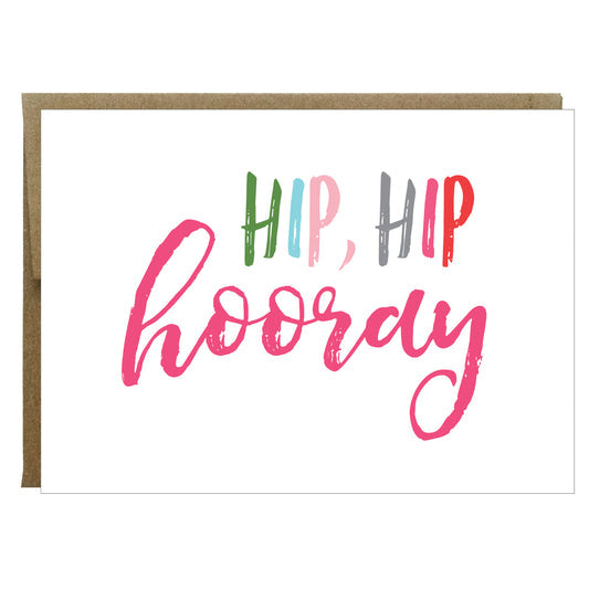 Hip Hip Hooray Greeting Card