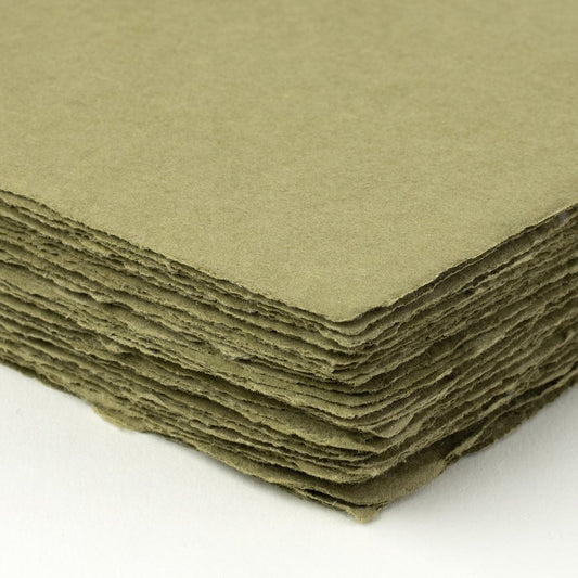 Olive Handmade Paper Bulk {Hmp - B - (Size) Olive}