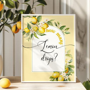 How many lemon drops are in the jar poster