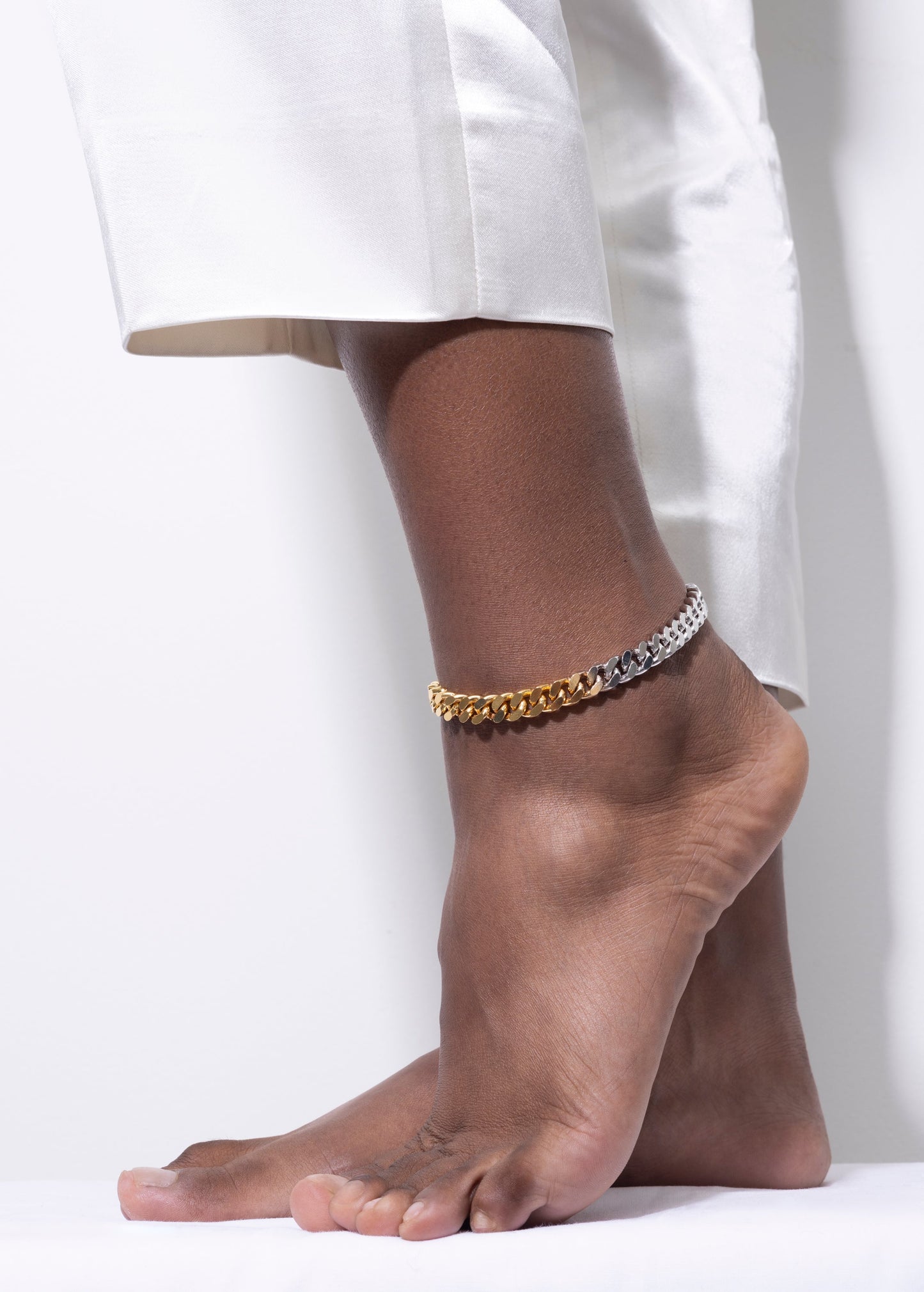 Huda Anklet Two Tone