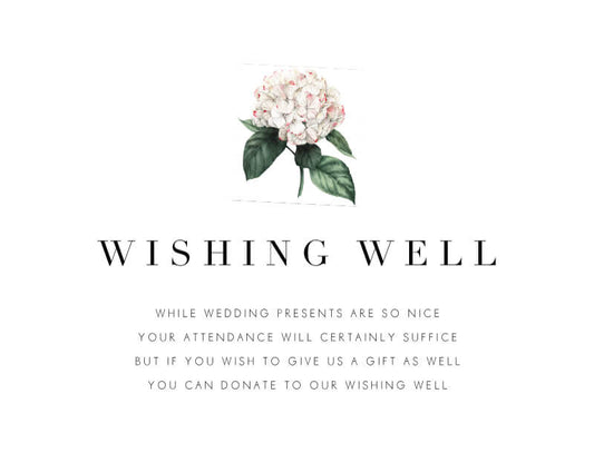 Hydrangea Wishing Well by Stella M.