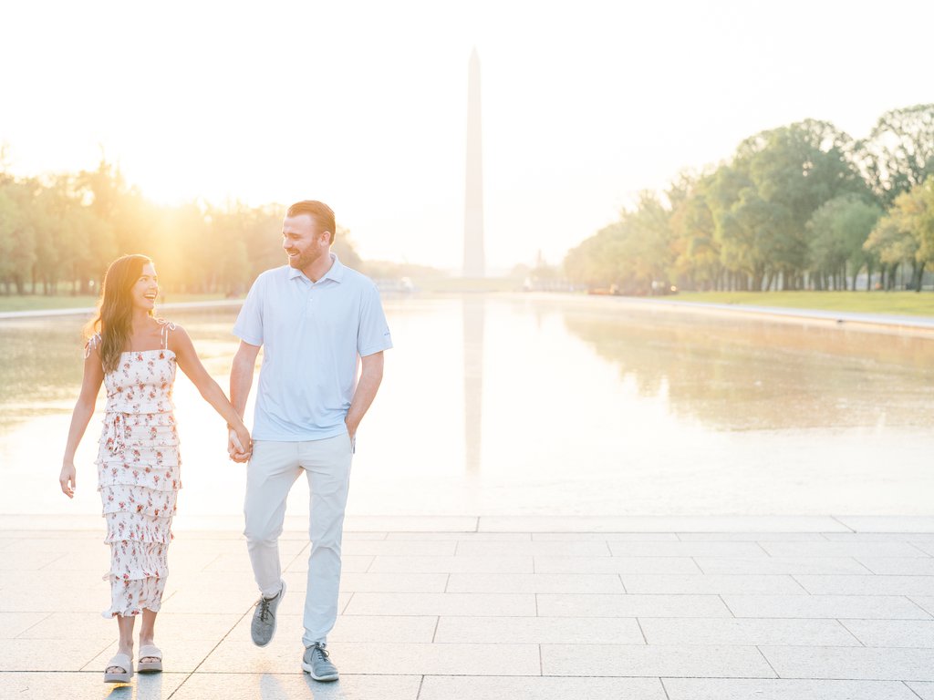 Ica in Washington DC: Proposal / Engagement Photography