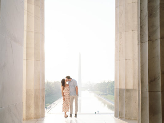 Ica in Washington DC: Proposal / Engagement Photography