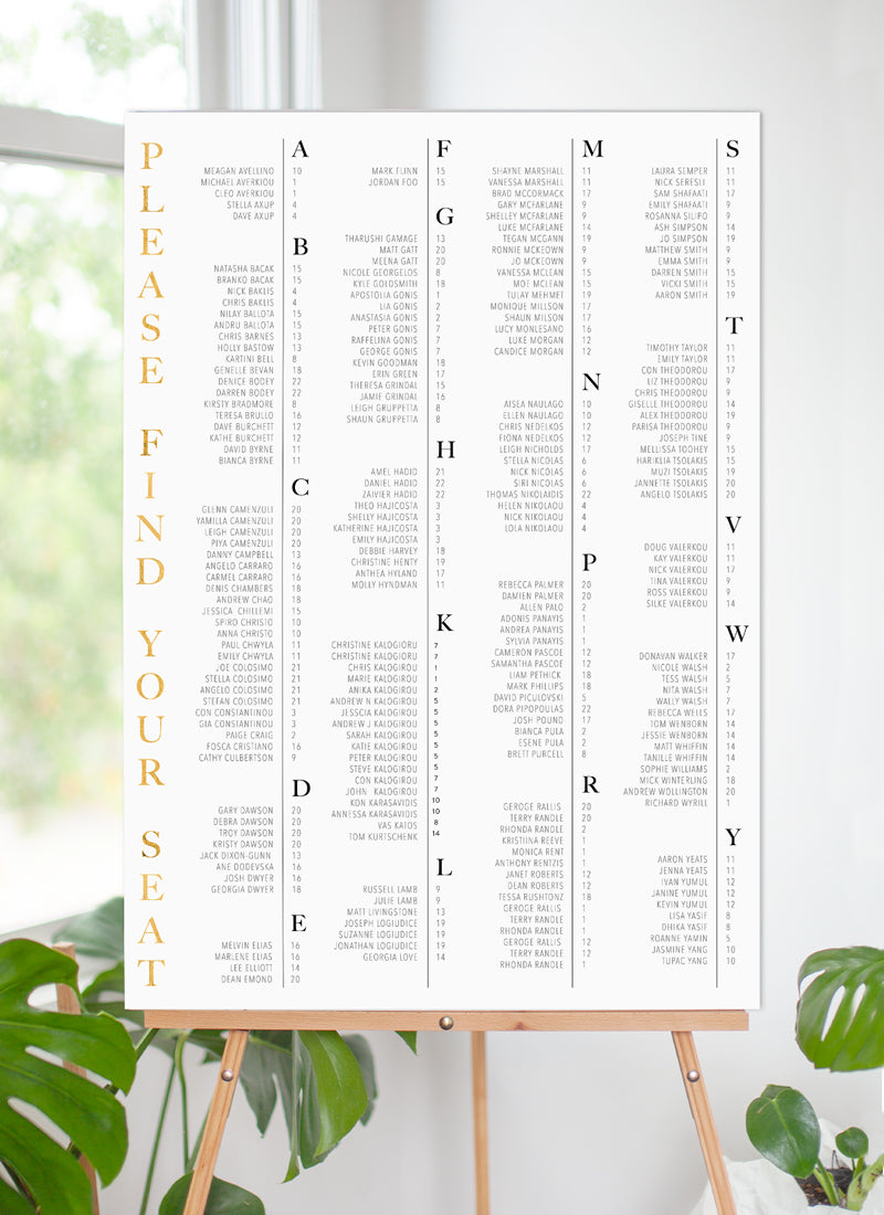 Idoru Seating Chart by Jamie L.