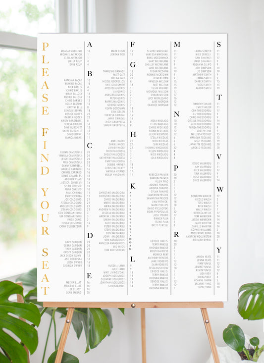 Idoru Seating Chart by Jamie L.