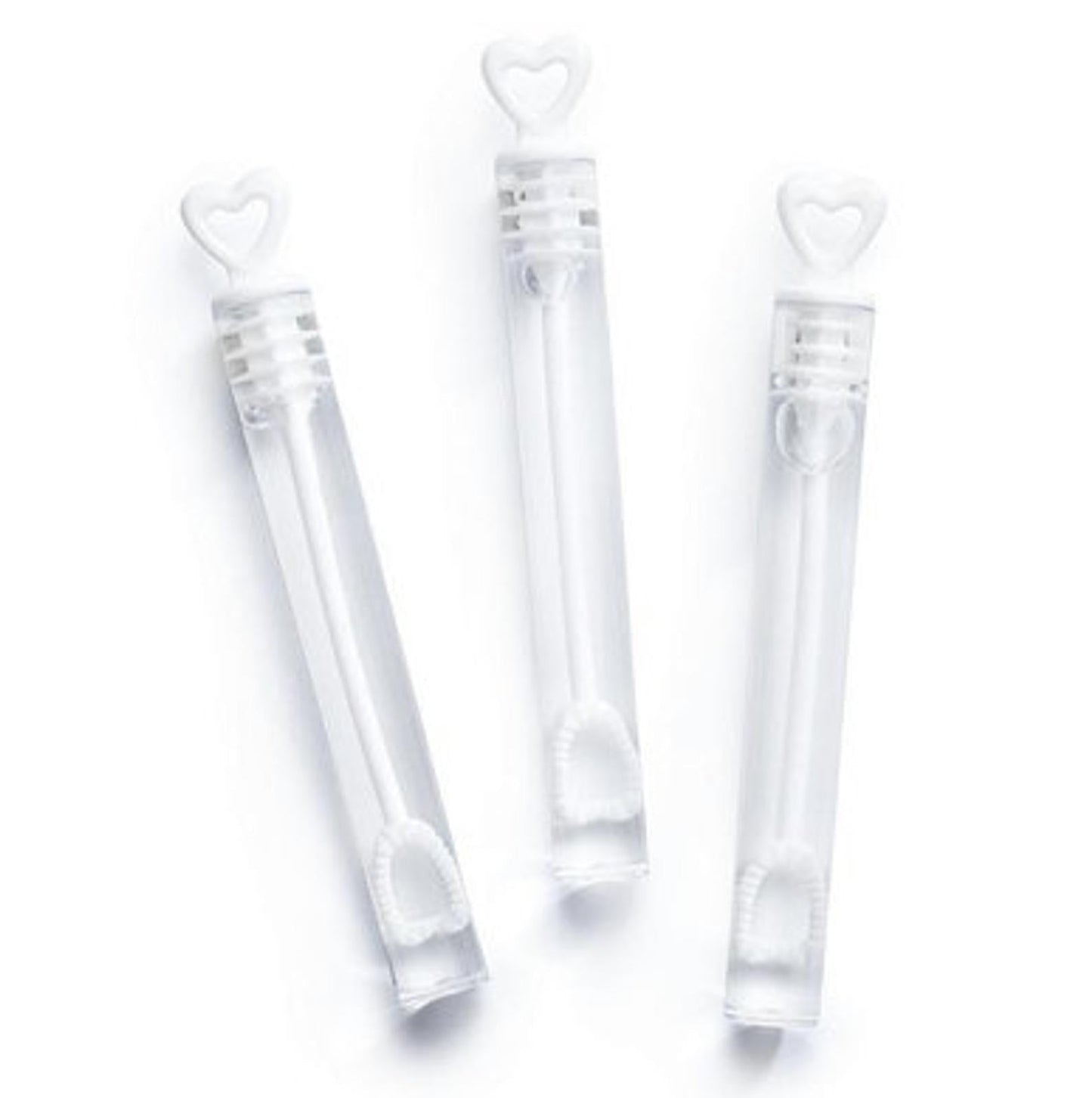 Heart Wand Bubble Bottle 48 pcs