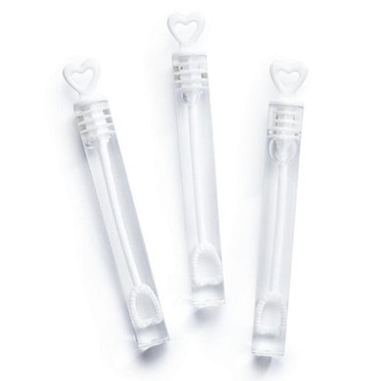 Heart Wand Bubble Bottle 48 pcs