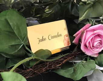 Acrylic Place Cards,Etched Acrylic Place Setting,Escort Card,Wedding Decor,Perfect Weddings,Place Cards,Lucite,Wedding Decor,Wedding Signs