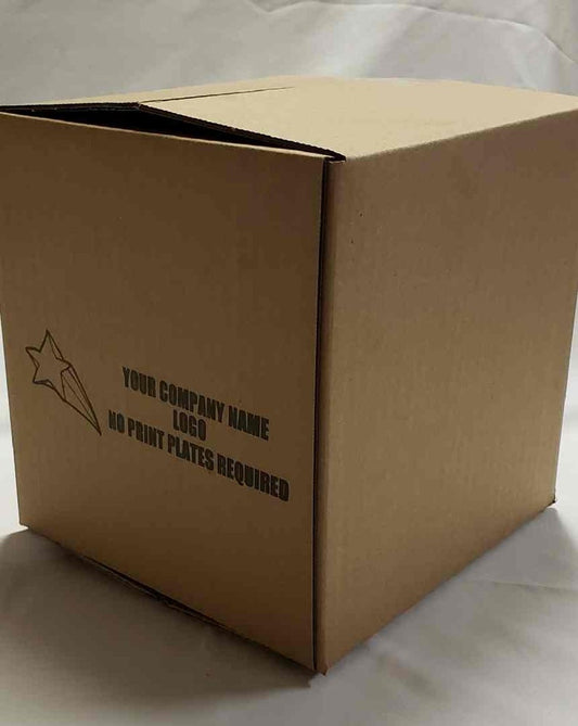 50 8x8x8 Custom Printed Cardboard Shipping Boxes Cartons Packing Moving Mailing Box