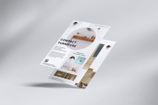 Full Color Flyers 2 Side Printing Custom Printed Advertising Business Flyers Promotional Handouts