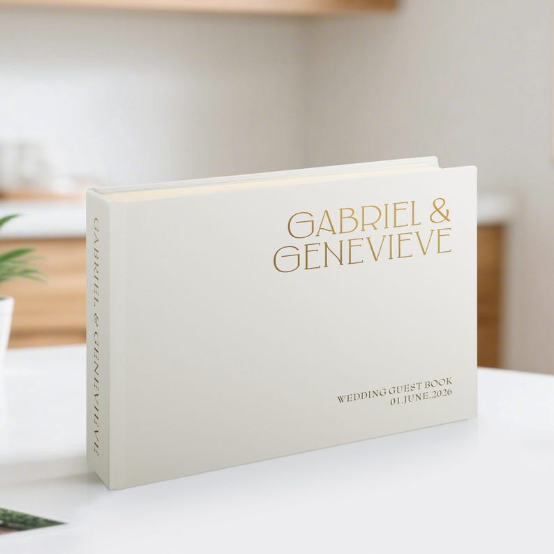 Handmade Fabric Wedding Guest Book with Instax & Photo Booth Album, Unique Keepsake for Capturing Special Moments.