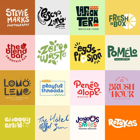 I Will Create Custom Logo Design for your Business Logo Design Bold Bubbly Custom logo Design Logo Custom For Business Logo Creation