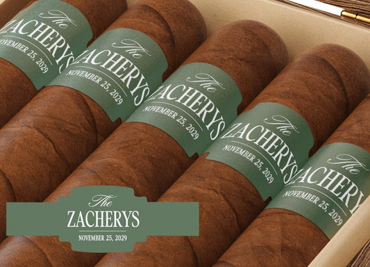 Club Aesthetic BULK Cigar Labels  Country Club  Custom Bridal Shower Favors  Elegant Cigar Labels - Wedding Cigar Labels