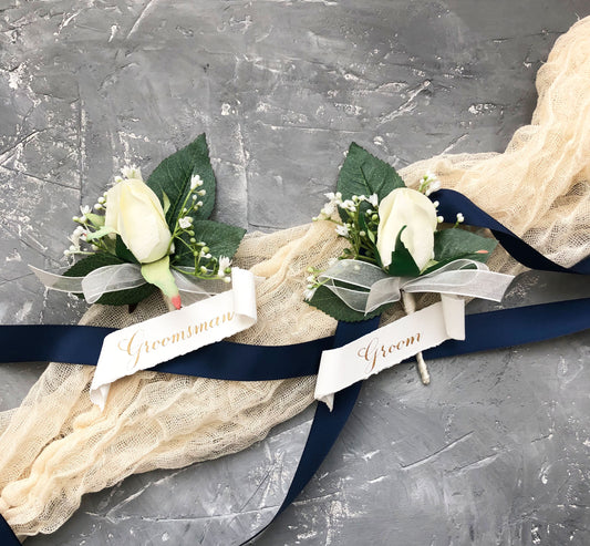 Wedding Boutonnieres Calligra...