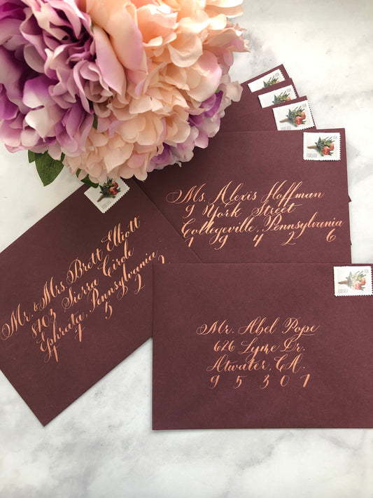 Wedding Envelope Addressing C...