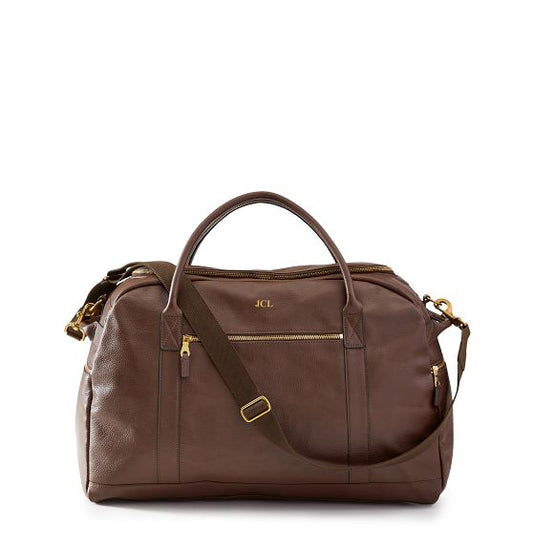 Harvey Leather Weekender