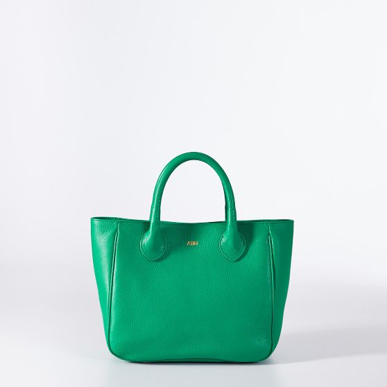 Elisabetta Leather Midi Handbag