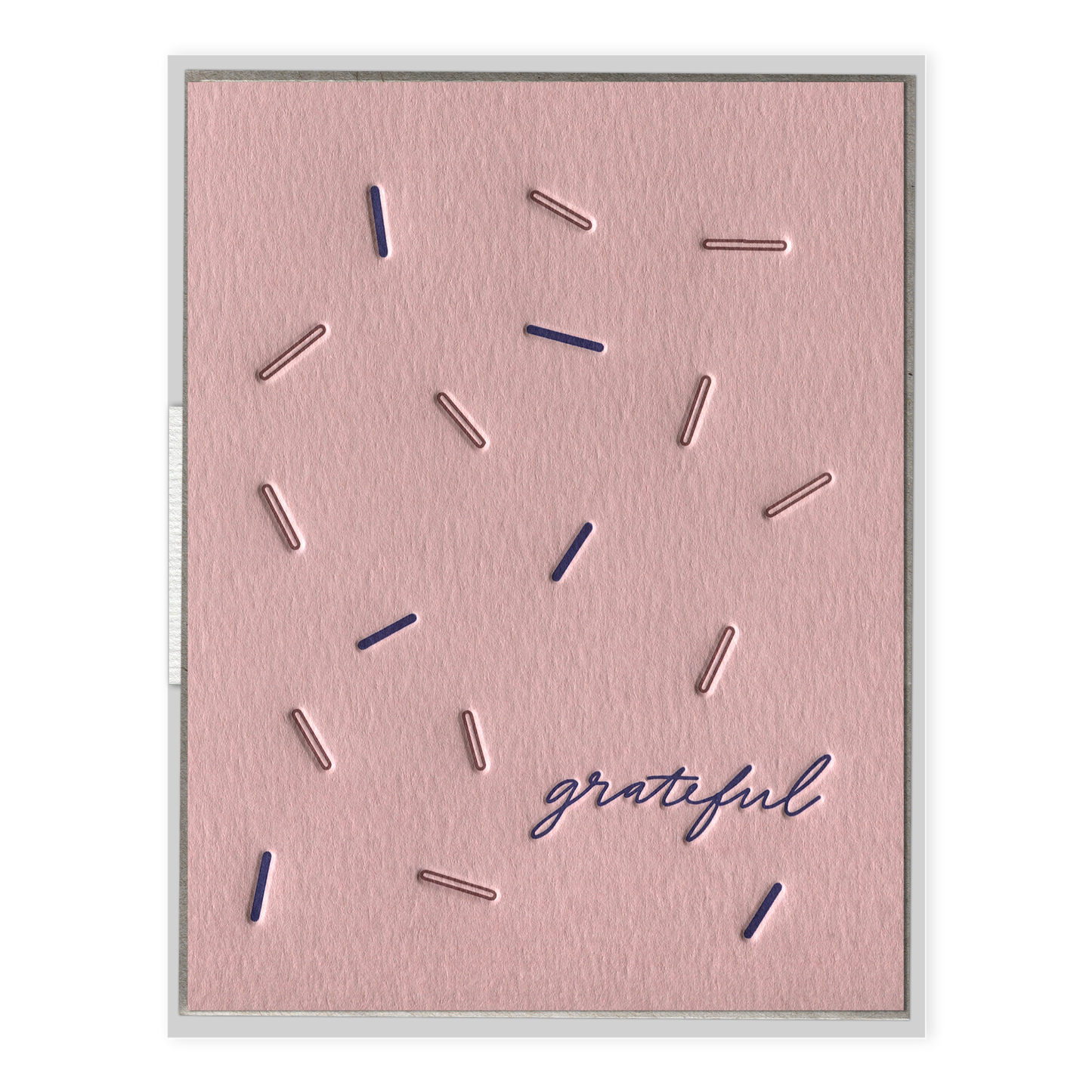 Grateful Wedding Card