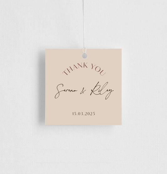 Impressionist Favor Tag by Putri N.