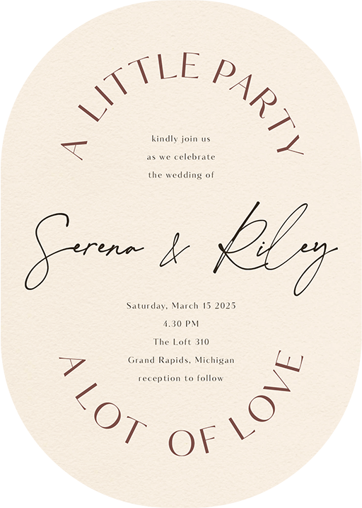 Impressionist Wedding Invitations by Putri N.