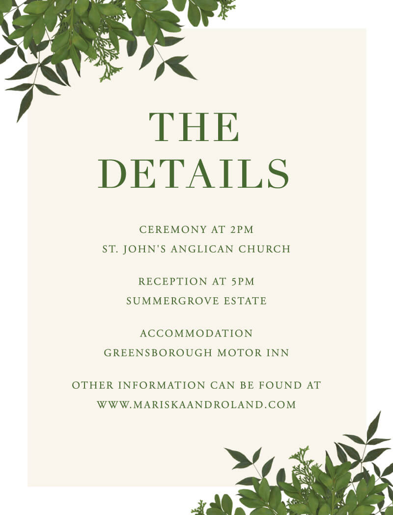 Mod Botanical Information Card by Kaydi B.