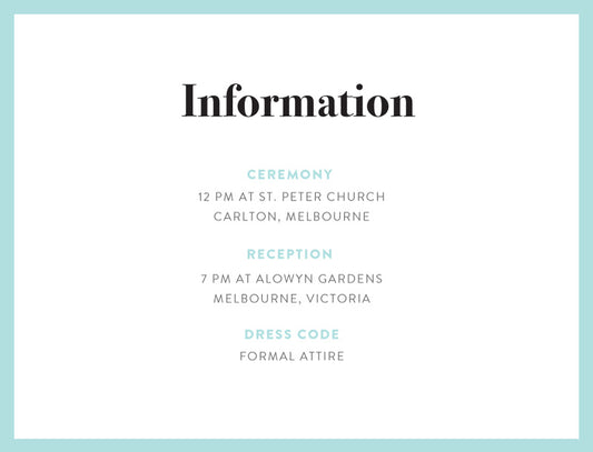 Pastel Pantone Information Card by Phabo R.