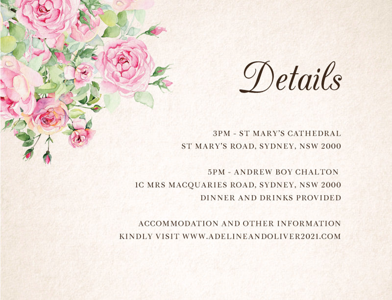 Good Spring Information Card by Inggrid H.