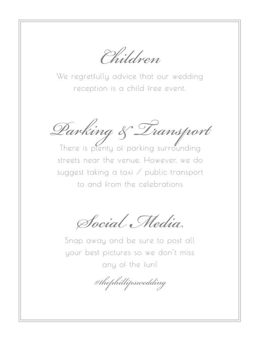 Movie Theatre Information Card by Amelia S.