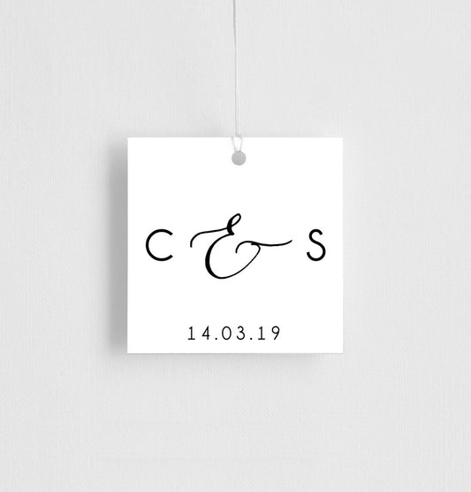 Ink And Nib Favor Tag by Joanna H.