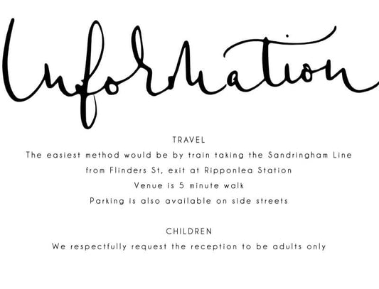 Ink And Nib Information Card by Joanna H.