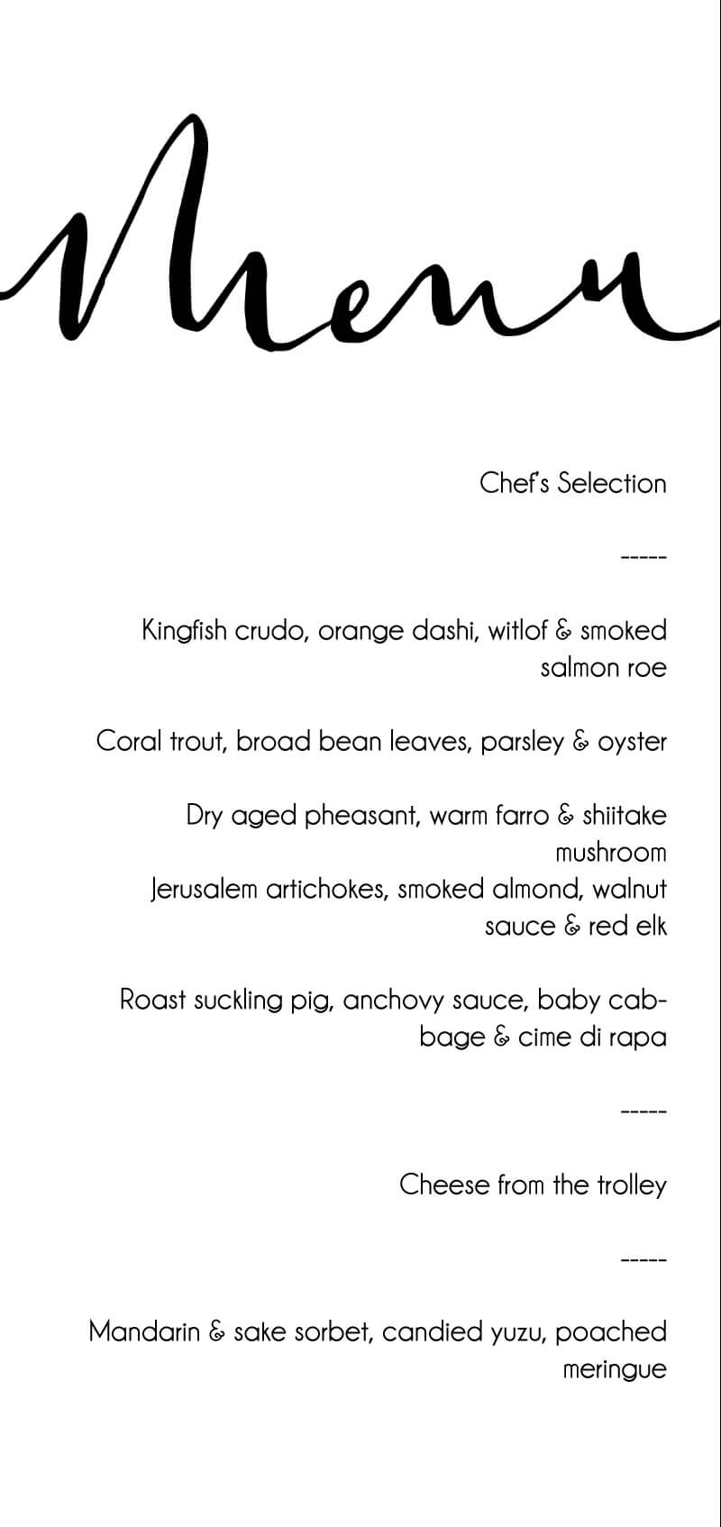 Ink And NibMenu Cards by Joanna H.