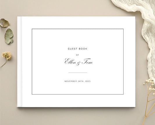 Into The Line Wedding Guest Book by Inggrid H.