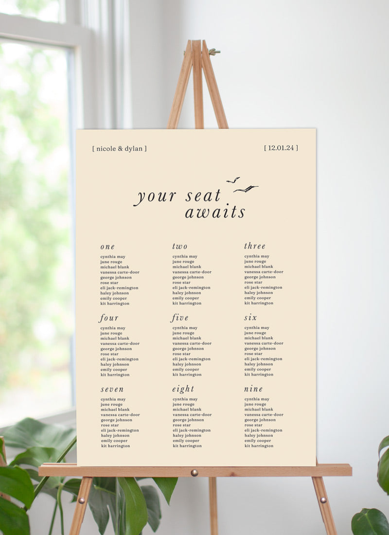 Ipanema Seating Chart by Inggrid H.