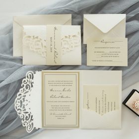 Clear Acrylic Wedding Table Sign - Welcome to Our Wedding