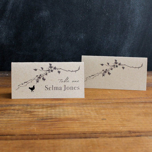 Ivory Romance Place And Escort Cards